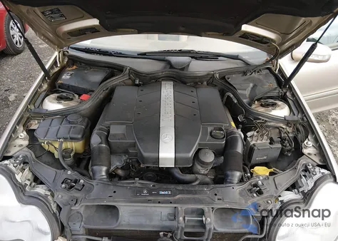 2002 Mercedes-Benz C 240 z USA, uszkodzony, nr VIN WDBRF61J42F284182